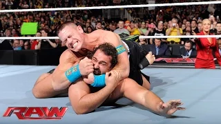 John Cena displays reckless abandon to get his rematch with Rusev: Raw, March 9, 2015