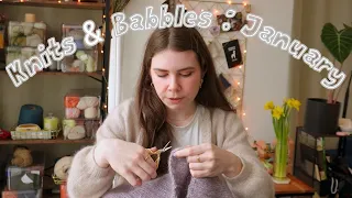 knits & Babbles : Everything Knit in January ✨️ep.13