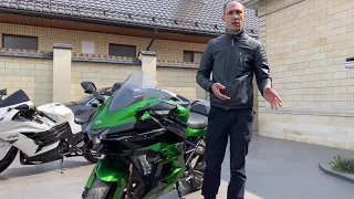 Обзор и разбор Kawasaki H2 sx se 😈