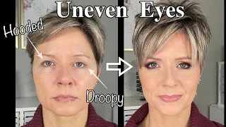 How I Fix My Uneven, Hooded, Droopy Eyes😅