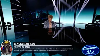 Mackenzie Sol I'll Never Love Again Full Performance | Top 20 American Idol 2024