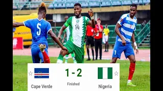 NIGERIA VS CAPE VERDE(2-1)-GOALS &HIGHLIGHTS-WORLD CUP QUALIFIERS