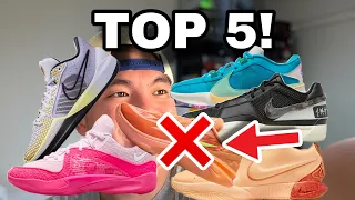 Top 5 Nike Basketball Shoes Right Now! 2023-2024!
