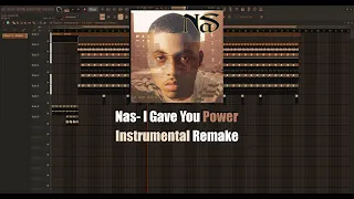 Nas- I Gave You Power Instrumental Remake
