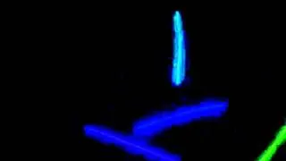 Glow stick stop motion