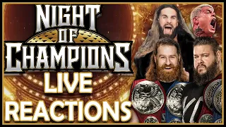 WWE NIGHT OF CHAMPIONS 2023 LIVE REACTIONS IN ITALIANO!