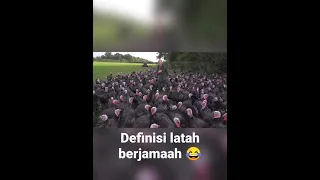 Definisi latah berjamaah, gara² di patok wkwk