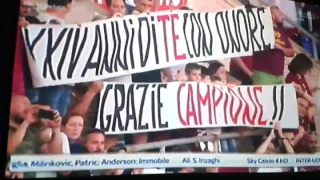 Totti: la grande festa per l'addio al calcio