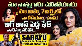Sarayu About Her Family Job and Personal Life | Sarayu Exclusive Interview @7ArtsVideos