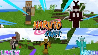 Naruto Craft V6.1 Addon For Mcpe 1.19 | Naruto Mod In MinecraftPe Bedrock