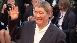 Takeshi Kitano at 2017 Venice Film Festival closing ceremony red carpet