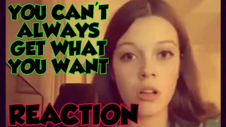 COURTNEY HADWIN REACTION VIDEO - YOU CAN'T ALWAYS GET WHAT YOU WANT