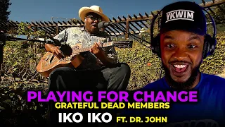 🎵 Iko Iko ft. Dr. John, Grateful Dead members (Playing for Change) REACTION