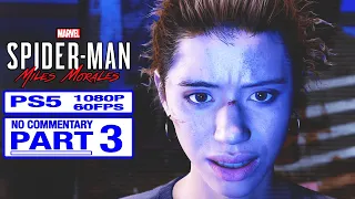 SPIDER-MAN MILES MORALES Full Game Walkthrough Part 3 [PS5 1080P 60FPS] - No Commentary