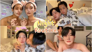 SUB) ✨ Korean Gay Couple's Night Routine ✨ㅣ게이커플 나이트 루틴