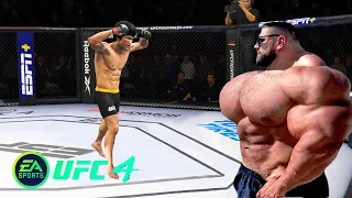 UFC4 Bruce Lee vs Super Luke EA Sports UFC 4 PS5