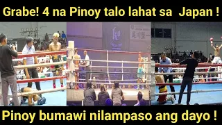 Saklap nito! 4 na Pinoy talo lahat sa Jpaan at Pinoy muntik na ma break ang 10 seconds ni Fajardo