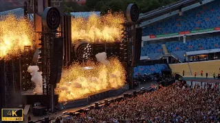 Rammstein - Intro + Armee Der Tristen - Live Gothenburg, Sweden - July 30, 2022 (4K 2160p)