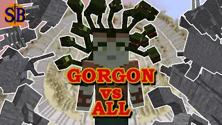 WHO CAN DEFEAT THE GORGON | Minecraft Mobs Battle