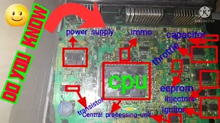 HOW TO  REPAIR INTERNAL PARTS OF ECU OR IDENTIFY PARTS, Manufacturerwill never let you know this..