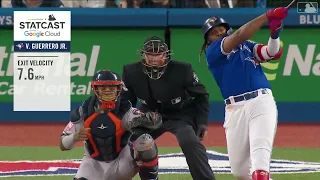 Vladimir Guerrero Jr. Hits A Game Tying Home Run vs. Houston Astros!