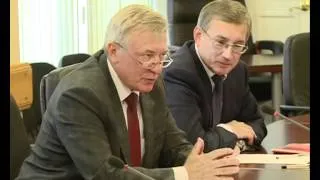 Встреча с Председателем Совета РФФИ академиком В Я  Панченко