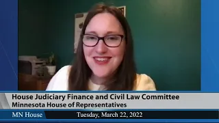 House Judiciary Finance and Civil Law Committee 3/22/22 - Part 2