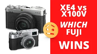 Should You Buy the Fuji X-E4 or the Fuji X100V?