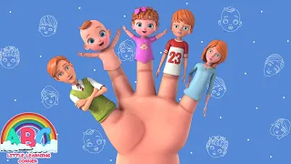 Finger Family +Compilation | Nursery Rhymes & Kids Songs | Abc Little Learning Corner