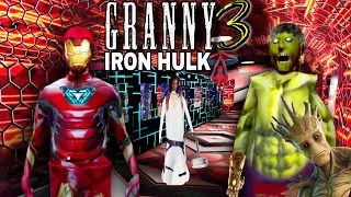 Iron man Grandpa Aur Hulk Granny mode Full Gameplay | Hulk Granny ne bahut pita🥶