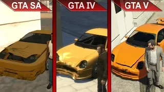 THE BIG GTA COMPARISON | GTA SA vs. GTA IV vs. GTA V | PC | ULTRA