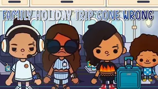 Family Holiday Trip Gone Wrong 😭💔 | *with voice* *not mine* | Toca Boca Life World Roleplay