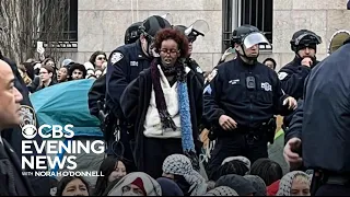 Dozens arrested during pro-Palestinian demonstration at Columbia University