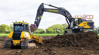 New Reservoir Project | Volvo EC300EL & Komatsu D61 PXi 🚧