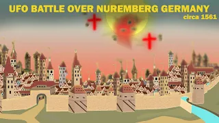 The Incredible UFO 'Battle' Over Nuremberg, Germany In The Year 1561