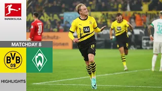 Borussia Dortmund - Werder Bremen | 1-0 | Höhepunkte | Bundesliga 2023-24 | BVB Bremen