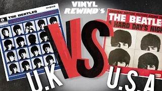 The Beatles A Hard Day's Night - UK Vs. USA | Vinyl Rewind
