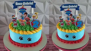 #VAMOS #DECORAR ESSE #LINDO #BOLO 🎂 🥰 #PATRULHA #CANINA! 🥰