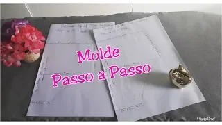 Molde Calcinha Tapa Fraldas - Passo a Passo P, M, G
