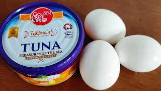 Canned Tuna Recipe | Canned Tuna with Egg | Tuna Recipe | Tuna Fish Recipes | Canned Tuna Recipes