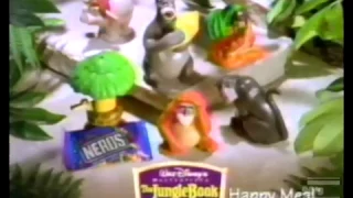 McDonalds Jungle Book Characters Commercial 1997