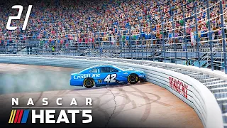 ПОЧТИ ИДЕАЛЬНАЯ ГОНКА - NASCAR Heat 5 #21