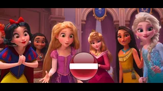 Vanellope meets the Disney Princesses (Latvian) | RALPH BREAKS THE INTERNET