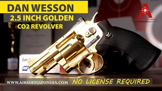 Dan Wesson CO2 BB Revolver Gold 2.5 INCH