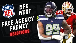 NFC West Free Agency Reactions!!