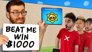 Beat me in Brawl Stars.. WIN $1000!!