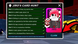 Unlocking The Hidden Jiro Cards In Death Ball!