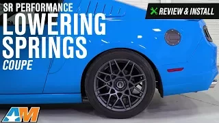 2005-2014 Mustang (GT, V6) Coupe SR Performance Lowering Springs Review & Install