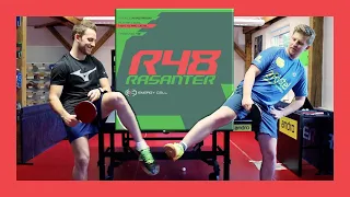 Wir sind zurück! Rasanter R48 Tischtennis Belag Review