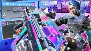 Futuristic Legendary FR .556 Superhighway + Ether Network Simp Character - Call Of Duty Mobile!